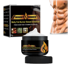 Hot Belly Fat Burner Cream with Heat Therapy, Slimming Workout Enhancer for Abs, Legs and Arms