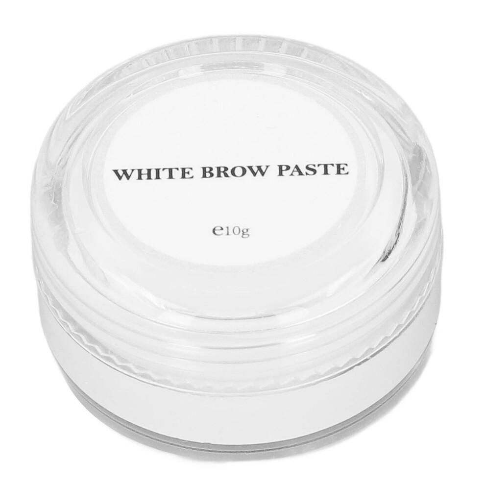 White Eyebrow Mapping Paste 10G For Precise Brow Shaping And Easy Clean Permanent Makeup