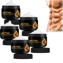 Belly Fat Burner Cream 5Pcs Slimming Hot Cream for Workout Perspiration and Abs Tightening