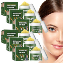Ginseng Acne Cream 6pcs Herbal Acne Treatment with Oil Control and Fast Absorbing Spot Care