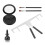 Microblading Eyebrow Mapping Kit with Flexible Steel Ruler and Easy Clean Paste for Tattoo  Black 4