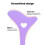 Eyeliner Stencil Purple Silicone Reusable Template with Precise Multiangle Guide and Mascara Shield 3