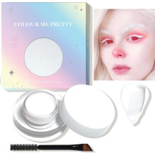 12 Color Waterproof Eyebrow Pomade Gel and Cream Eyeshadow Palette Long Lasting Matte with Brush