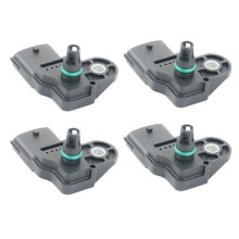 4Pcs 0281002576 Air Intake Manifold Pressure MAP Sensors for- FE-FH FM FL 0281006102 Boost Pressure Sensor