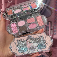 Eyeshadow Palette 6 Color Matte and Shimmer Waterproof Glitter with Rich Pigmentation 03