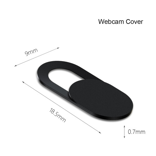 Webcam Abdeckung - Webcam Cover Slider - schwarz 1