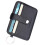 Slim Card Holder Wallet, Minimalist PU Leather Card Case Black 2