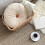 (Coffee) Decorative Round Pleated Throw Pillows with Center Button, Solid Floor Cushion for Sofa Couch Bed 4