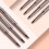 Dual Ended Triangle Tip Eyebrow Pencil with Brush, Retractable Long Lasting Beginner Friendly 3