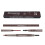 Dual Ended Triangle Tip Eyebrow Pencil with Brush, Retractable Long Lasting Beginner Friendly 5