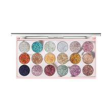 18 Color Eyeshadow Palette  Pigmented Matte Metallic Long Lasting Colorful Set