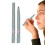 Waterproof Double Tip Liquid Eyeliner Pen QuickDry Long Lasting SmudgeResistant for Precise Wing 1