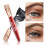Waterproof Mascara 2pcs 4D Long Curl Hold Volumizing Lash Makeup with Sweat Resistant Lengthening Effect 2