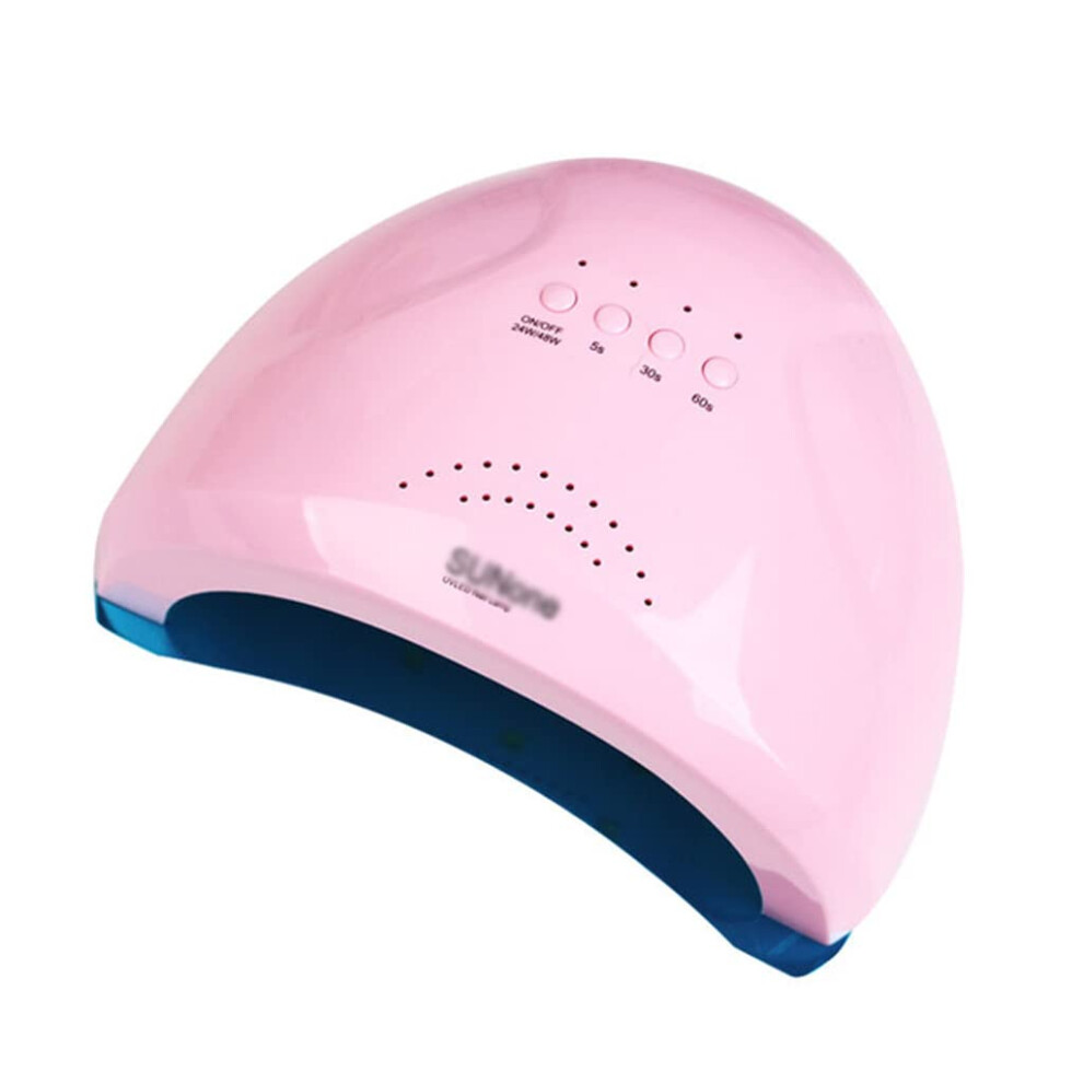 48W UV LED Nail Lamp for Gel Polish, Fast Even Curing, Manicure and Pedicure Use