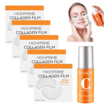 10 Pack Collagen Film and Mist Kit AntiAging Korean Facial Smoothes Fine Lines and Wrinkles