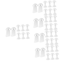 40pcs Silicone Toe Separators for Pedicure, Soft Spacers for Nail Polish Application, Comfortable Fit