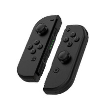 (Black)Left/Right Wireless Gamepad with Gyro for Nintendo Switch Joy-Con Controller featuring Sensor Joypad