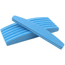 50pcs Colorful 100/180 Grit Boat Shaped Nail Buffer Block Sponge Nail File Set for Manicure