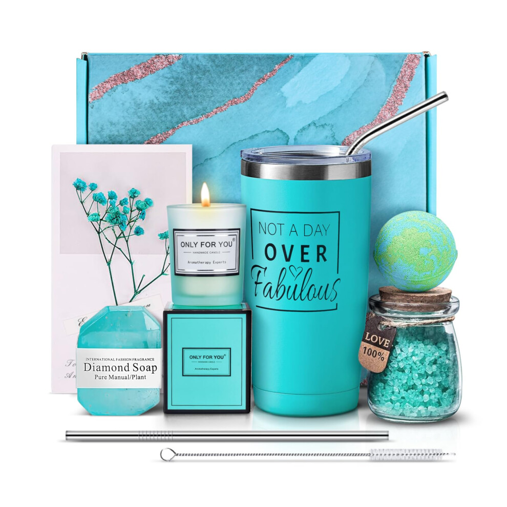 Spa Gift Basket for Women with ReadytoGift Packaging, Self Care Gift Set for Mom Wife Friend