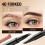 Micro Four Tip Waterproof Eyebrow Pen and Pencil for Natural Long Lasting Precise Brows (#1 Black) 3