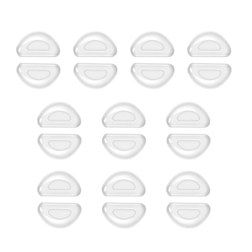 Nesebeskyttelse for briller 10 par Transparent 2 mm 1