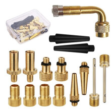 Fahrradventiladapter für Luftpumpe / 15-teiliges Set