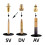 Fahrradventiladapter für Luftpumpe / 15-teiliges Set 3
