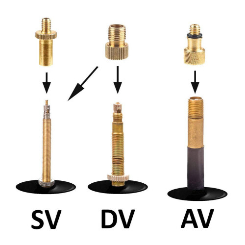 Fahrradventiladapter für Luftpumpe / 15-teiliges Set 2