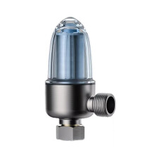 Brass Sediment Filter SpinDown Rinse Pre-Filtration Water Filteration System for Shower Prevent Impurity for Bathroom