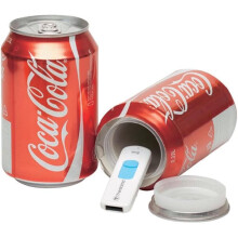 Secret Safe Diversion Drinks Cans - Unscrew Lid to Reveal Secret Compartment - Weighted Realistic Can Safe (Cola)