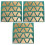 Set of 3 - Excalibur 14" x 14" Triangle Silicone Dehydrators for Dehydration 1