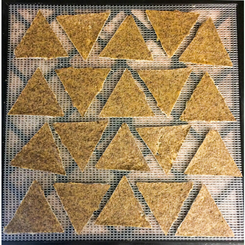 Set of 3 - Excalibur 14" x 14" Triangle Silicone Dehydrators for Dehydration 2