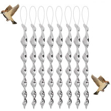 8Pcs Reflective Bird Deterrent Rods,Keep Birds Away From Your Home,Garden,Patio,Scare and frighten pigeons,seagulls,owls and many more with these bird