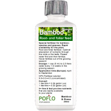 POFLO Bamboo Liquid Fertilizer HighTech NPK for bamboos and grasses, root/foliar - Professional Plant Food (250ml)