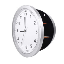 Wall Clock with Hidden Storage Space, Secret Safes Hidden Safe Wall Clock, Hidden Safe Secret Safes Container Box for Money Stash Jewelry Valuables