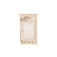 Key Cabinet - cupboard storage box hooks holder Decoupage wood wooden LIGHT K05