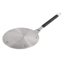 Kuhn Rikon Induction Adapter Plate 19cm - Stainless Steel and Aluminium Heat Diffuser for Non-Induction Cookware and Fondue Pots, Multi-Layer