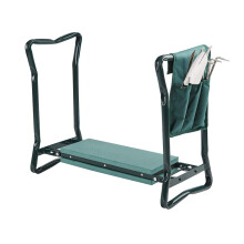 Folding Portable Kneeler Garden Foam Chair Seat Gardening Knee Pad Padded Stool 2 in 1 with Handles Multi Use Foam Rubber Padding - Holds upto 250
