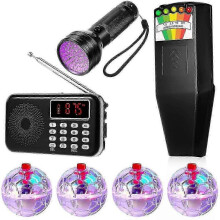 7 Pcs Equipment Kit for Electromagnetic Paranormal Investigations Home Office Inspections Gifts