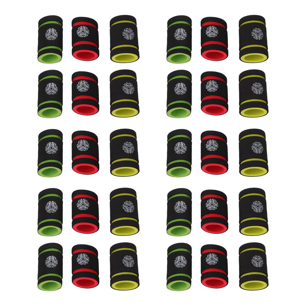 30pcs Foam Tattoo Grip Covers, 1.2in Diameter, Multicolor
