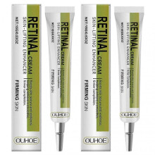 (2PCs)1-3x Retinal Shot Firming Repair Cream Brightening Anti-Puffy Eye Bag Cream Firming Lifting Eye Cream