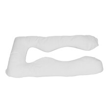 Maternity Pillow Full Body Support Ergonomically Designed Shape U Shaped Pregnancy Pillows Cooling Cover Side Sleepers for Leg Swelling and Back Pain
