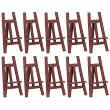 10 supporti per orologi in miniatura per diorami, in scala 1:12 e 1:6, in legno di pino per esposizione artistica