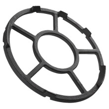 19cm Carbon Steel Wok Ring Stove Trivet for Stable Cooking and Outdoor Kitchen Use