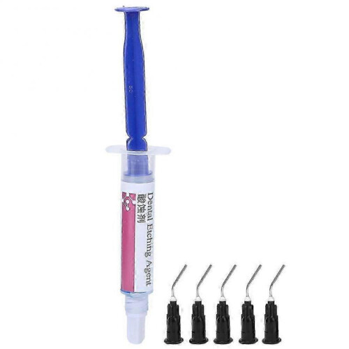 Dental Etching Agent 37% Phosphoric Acid Etch Gel Syringe Teeth Care Kit Tools 1