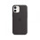 (Black) Silicone Case With Magsafe For Iphone 12 Mini 1