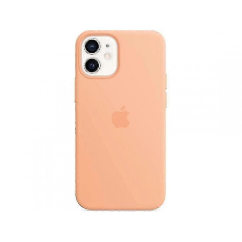 (Begonia Pink)Silicone Case With Magsafe For Iphone 12 Mini