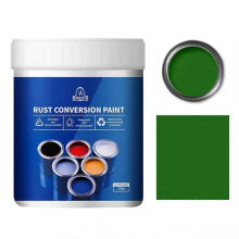 (Green, 500g) Weatherproof Rust Converter Paint For Metal, Rust Conversion Paint, Waterbased Industrial Antirust Painting