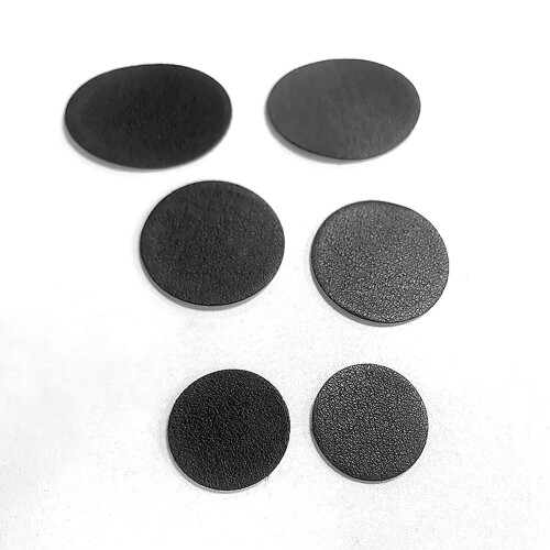 Patchs de réparation pour chaussures 6 pièces Black 2