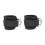 Ankelstropper for kabelmaskiner, 2-pakning Black 1